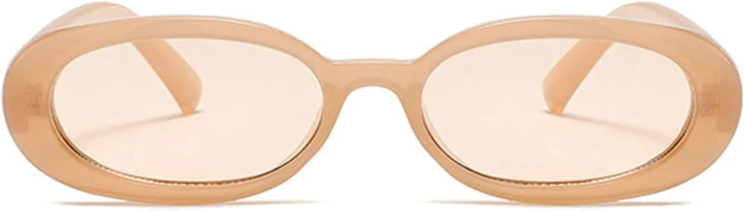 

Солнцезащитные очки Willochra Retro Oval bow для женщин, модные, в маленькой овальной оправе, дизайнерские, для активного отдыха, с защитой от УФ-излучения UV400, C4