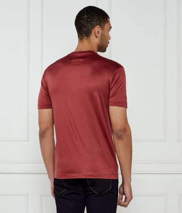 Футболки Slim fit Emporio Armani, красный — фото 3