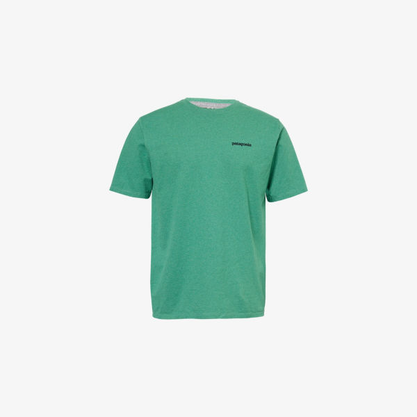 

Футболка Patagonia Responsibili-Tee с логотипом, зеленый