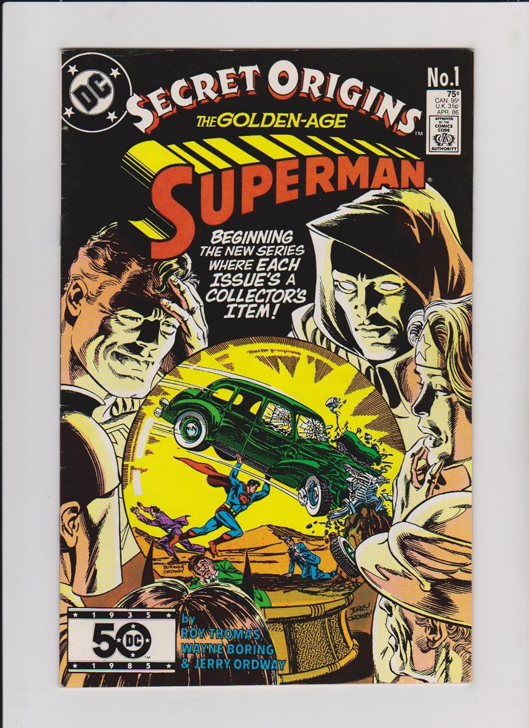 

Secret Origins #1 "The Secret Origin of the Golden-age Superman" (DC COMICS)