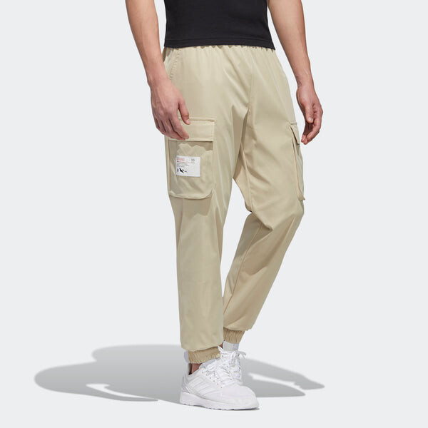 Спортивные штаны adidas neo M SS CS CARG TP Multiple Pockets Bundle Feet Sports Pants Brown, коричневый — фото 4