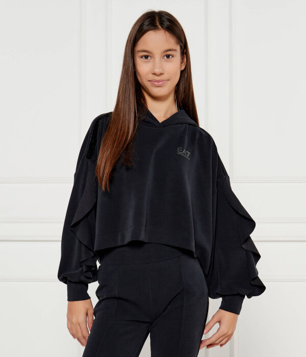 

Свитер Loose fit Ea7, черный