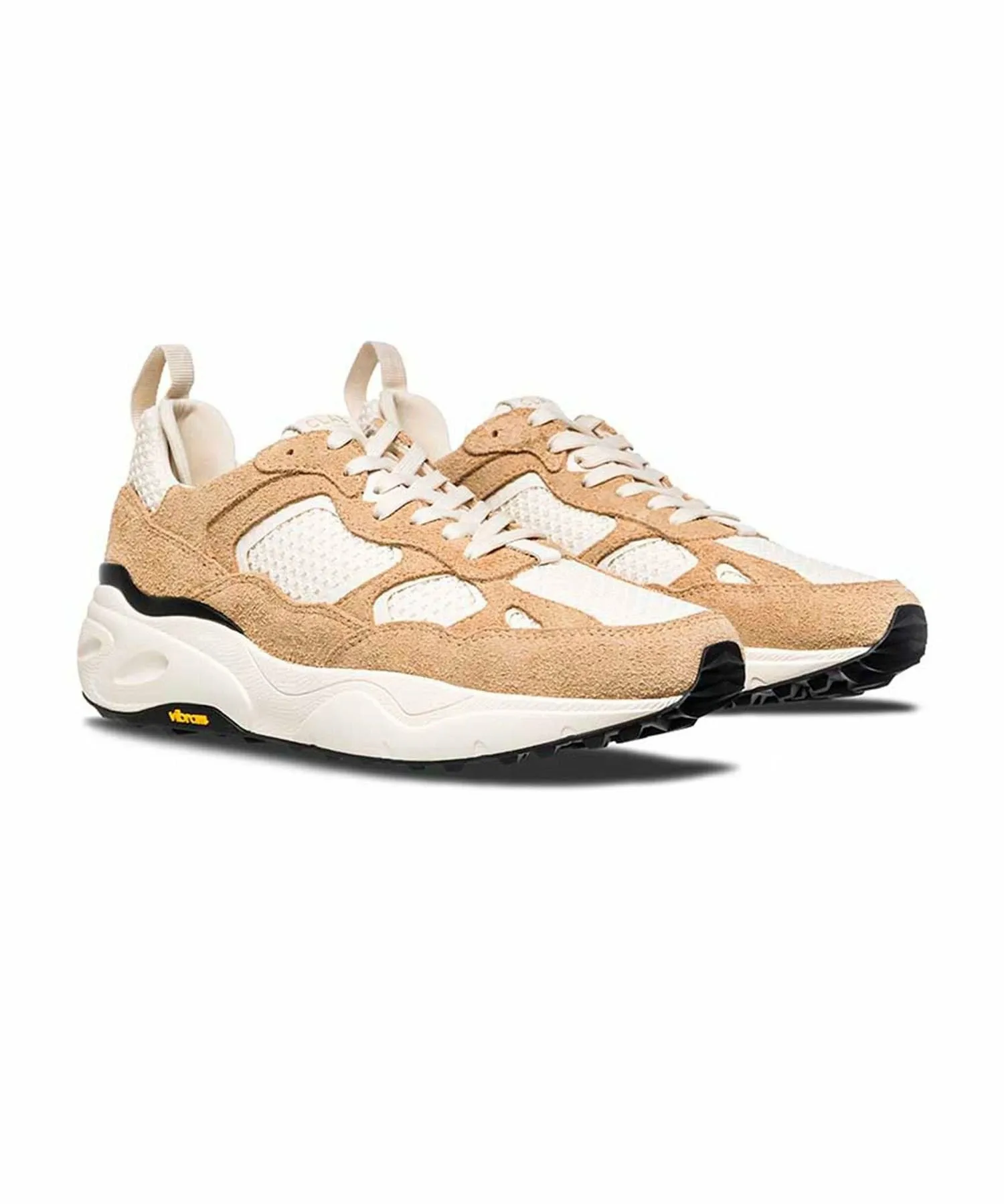 Кроссовки Clay LA23 Volume белого и коричневого цвета Clae, White Brown