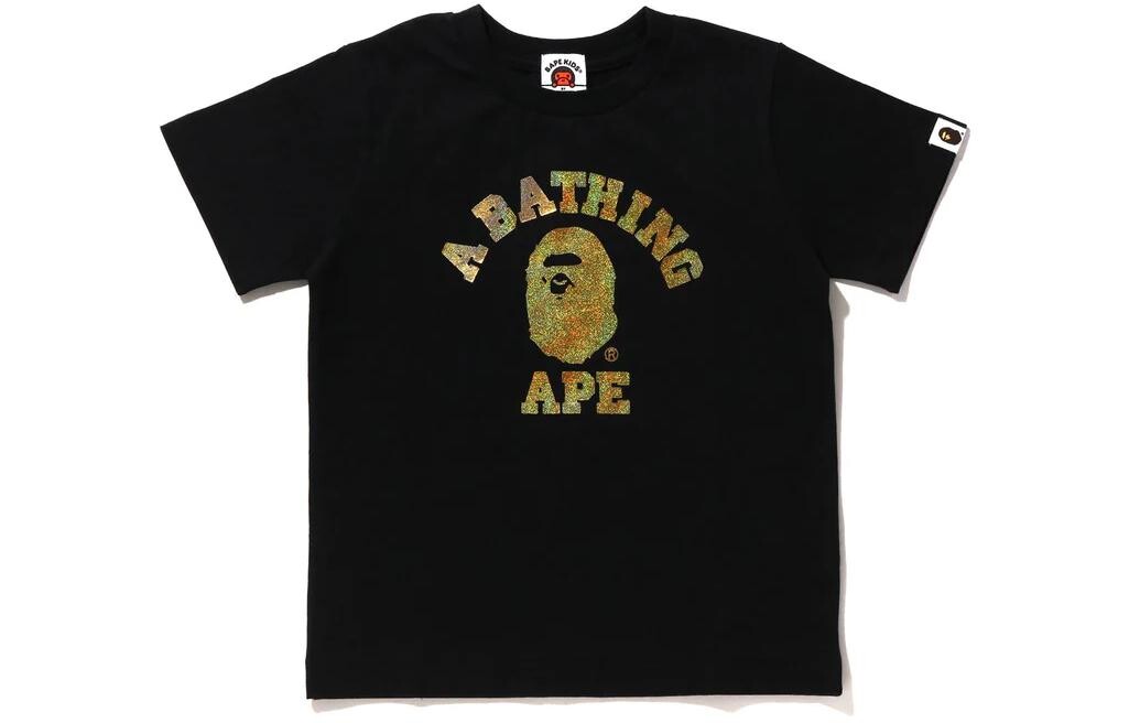 

Детская футболка A Bathing Ape, черный