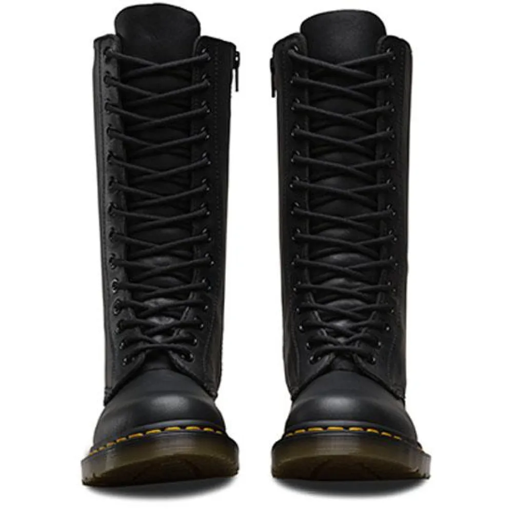 Ботинки Dr Martens 1B99 14 Eye Virginia, черный — фото 4