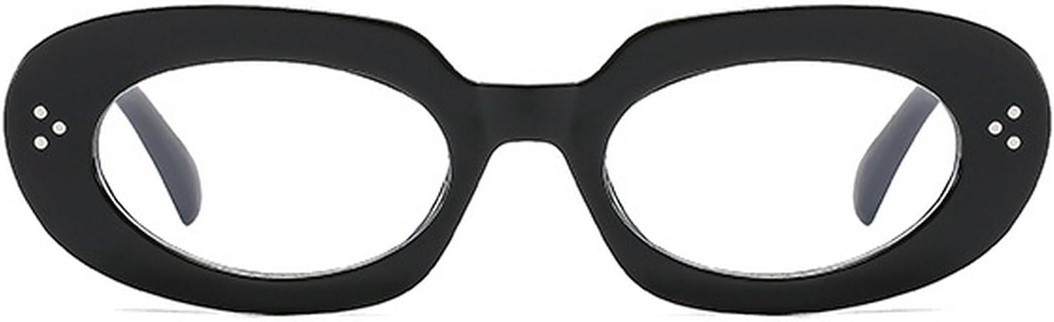 

Ретро овальные солнцезащитные очки для женщин и мужчин, модные солнцезащитные очки с леопардовым принтом коричневого цвета, винтажные женские очки 90-х годов mincl, Black Clear