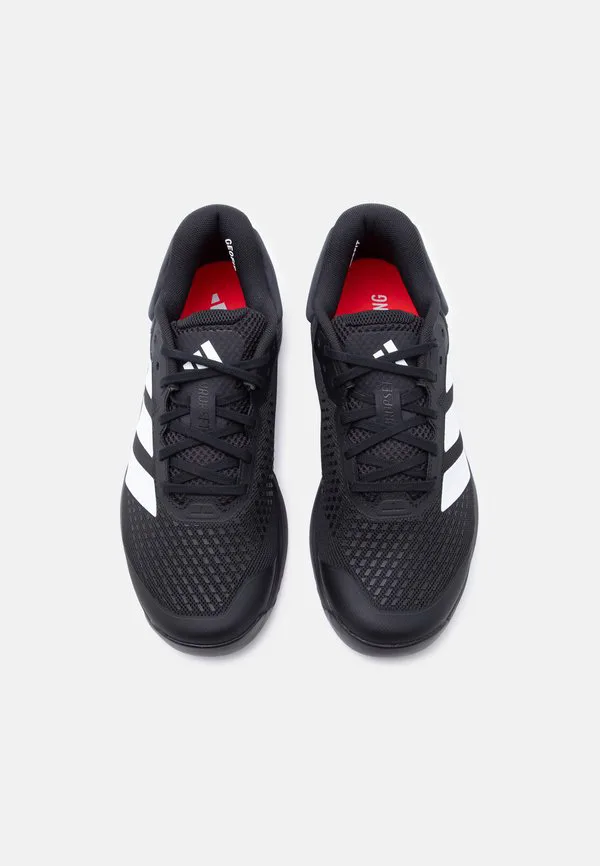 Кроссовки для силовых тренировок dropset 4 Adidas Performance, Core Black/Footwear White/Lucid Red — фото 4