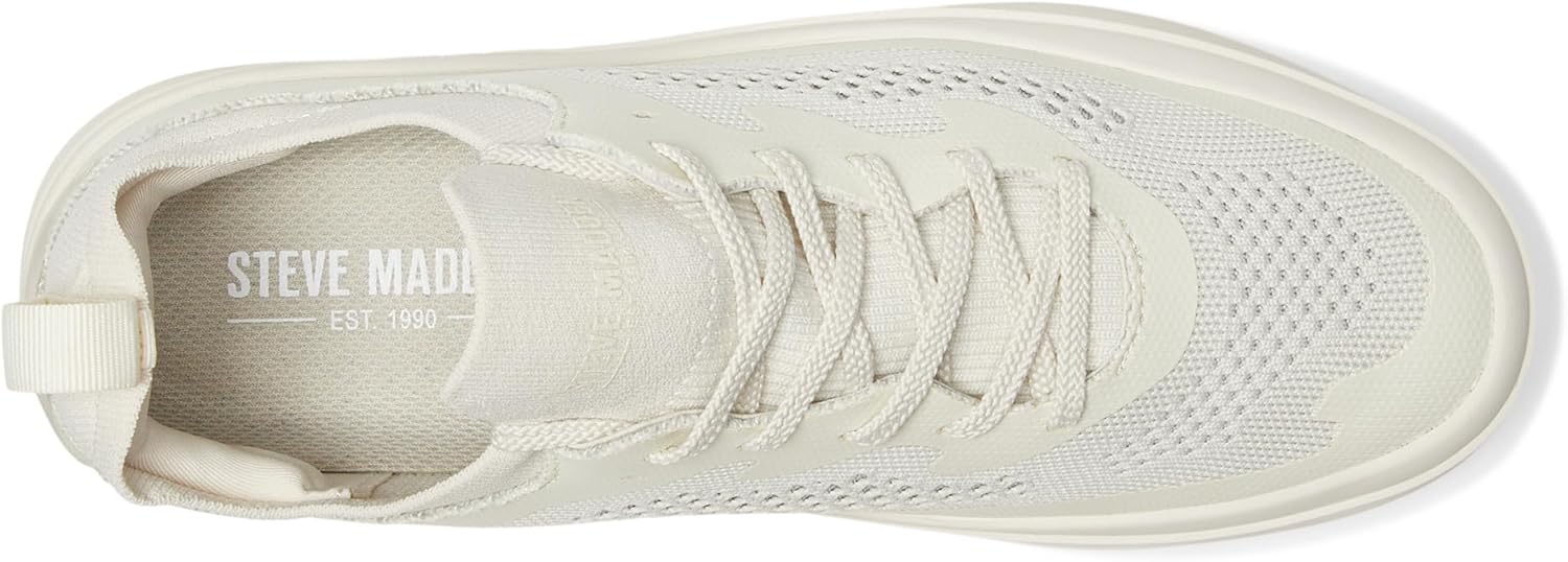 Мужские кроссовки Steve Madden Oslo, Cream — фото 2