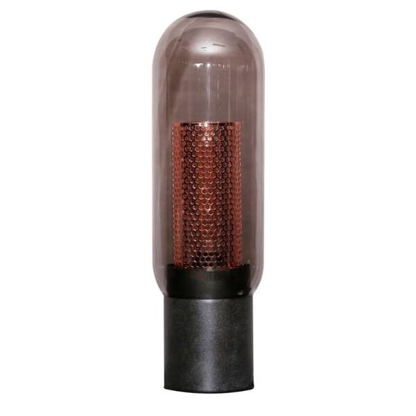 

Настольная лампа famlights Mio цвет altsilber rauchglas