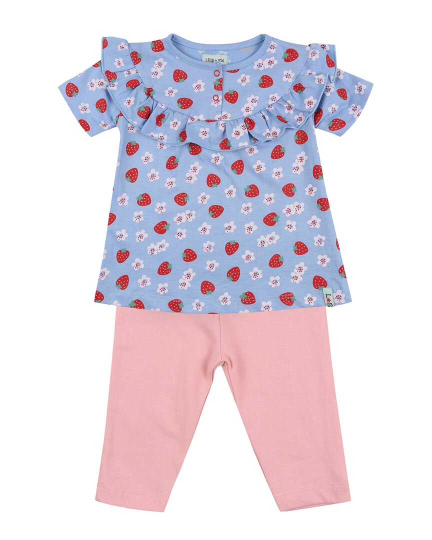 

Lilly and Sid Комплект легинсов с оборкой, мультиколор