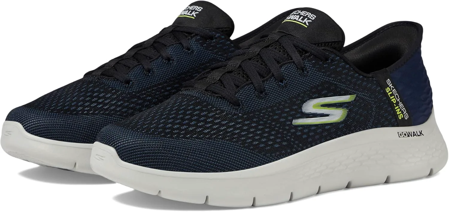 Мужские кроссовки Skechers Go Walk Flex - Новый мир, темно-синий — фото 4