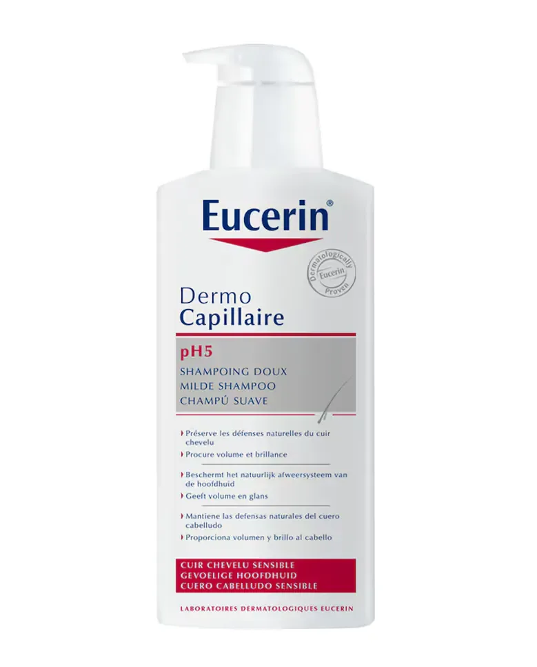 Мягкий шампунь pH5 DermoCapillaire Eucerin