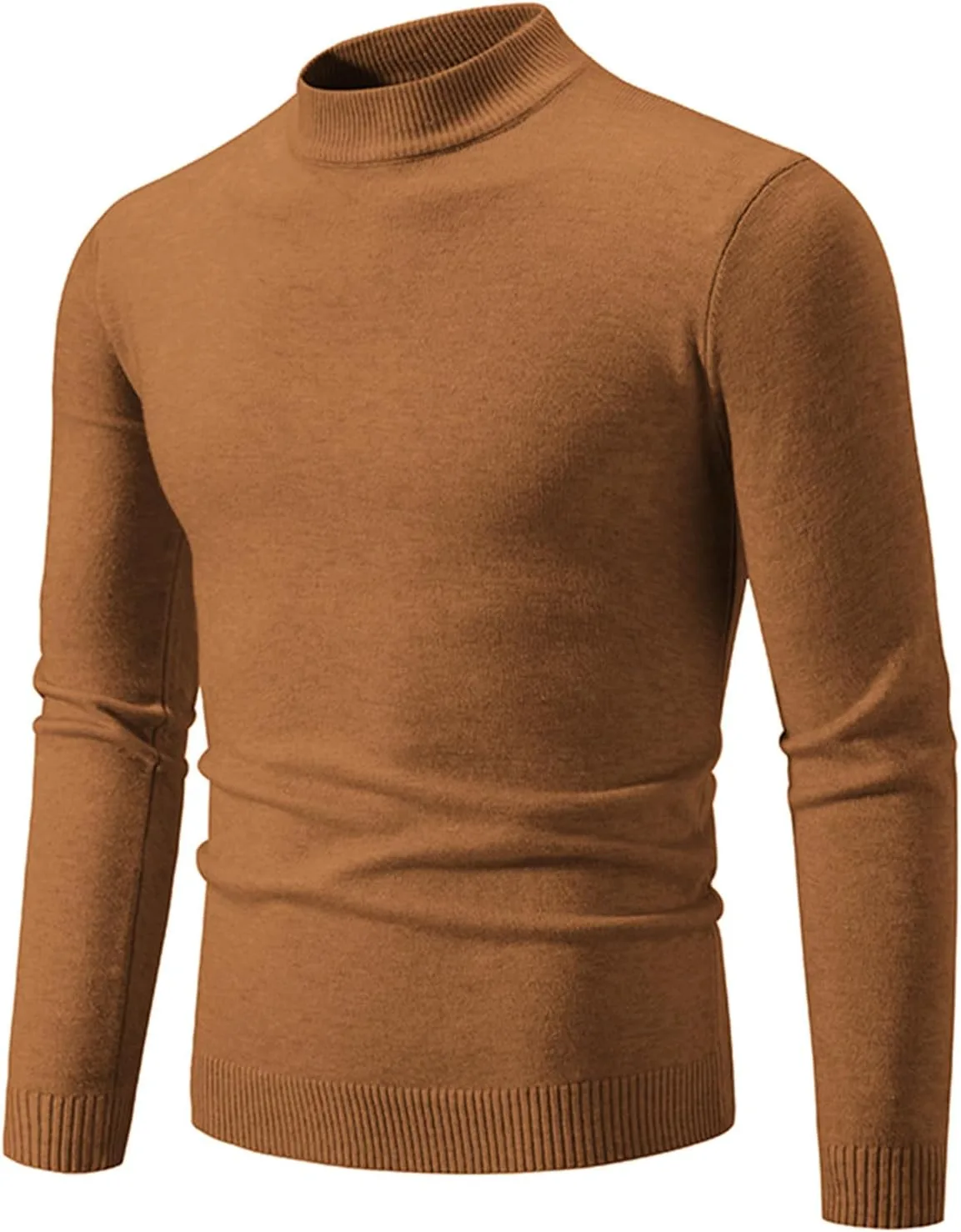 

Мужской повседневный свитер-водолазка с длинным рукавом Slim Fit