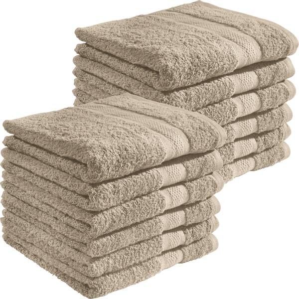 

Полотенце REDBEST 12er-Pack 166398, 50x1x80 см, серо-коричневый