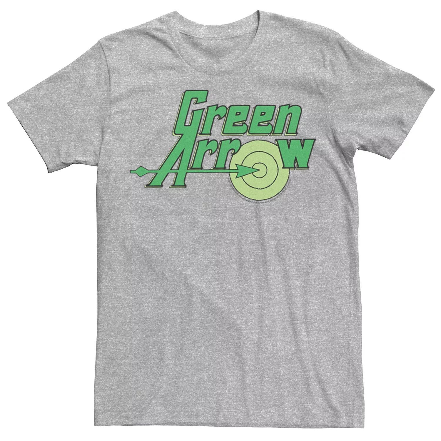 

Мужская футболка с винтажным текстовым плакатом The Green Arrow DC Comics