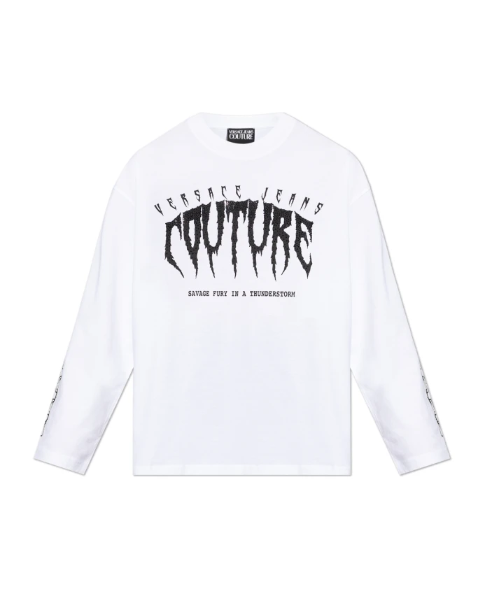 

Футболка с принтом Versace Jeans Couture, белый
