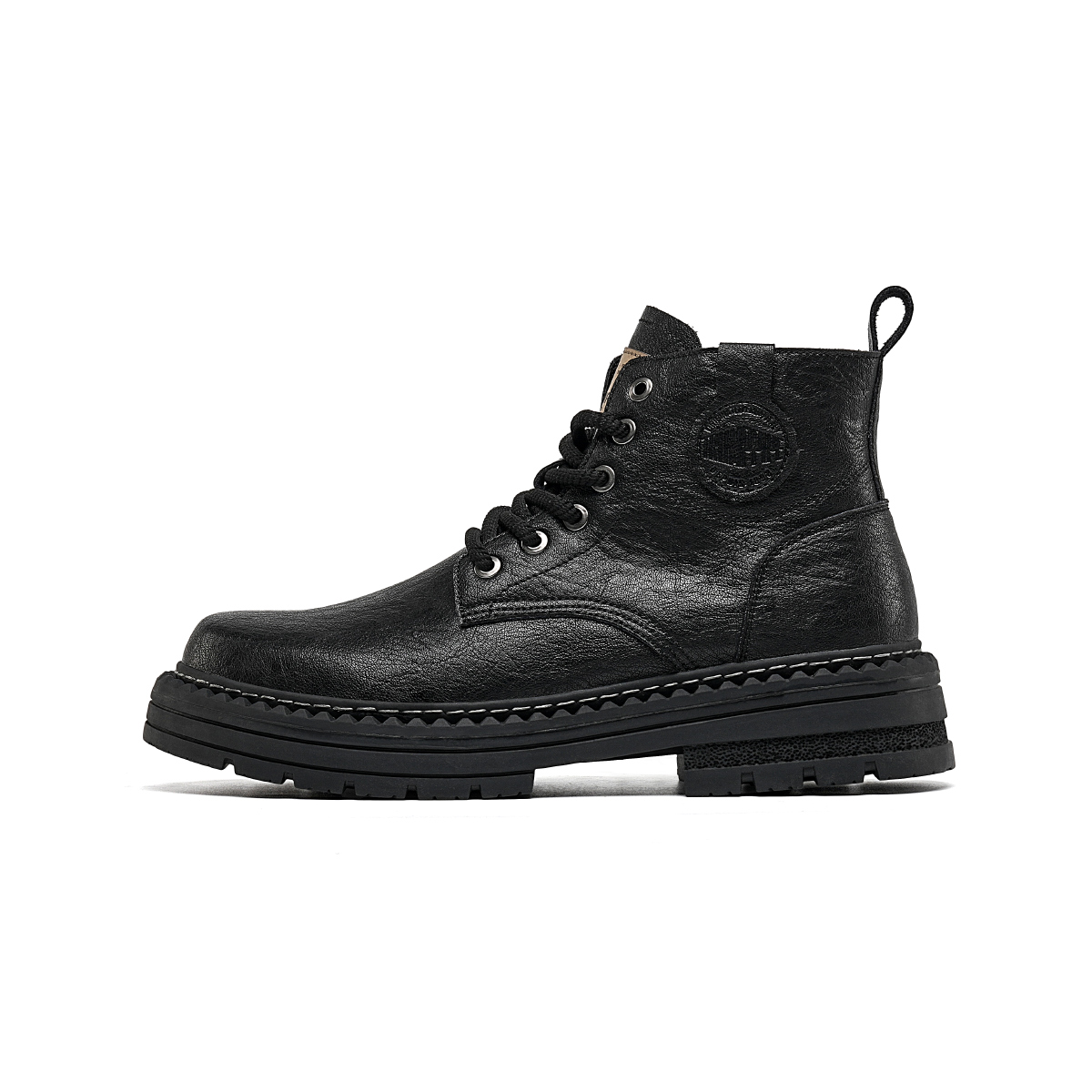 

Короткие мужские ботинки Martin 4,5 см TRUMPPIPE, Black