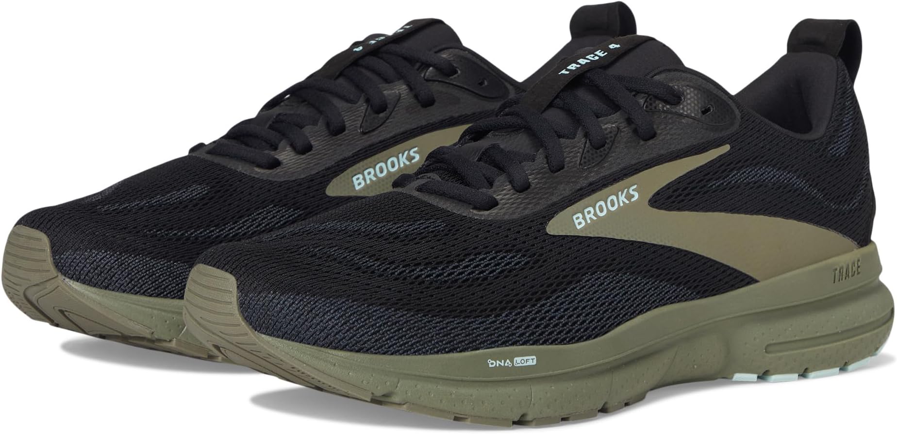 

Кроссовки Brooks Trace 4, цвет Black/Ebony/Dusty Olive