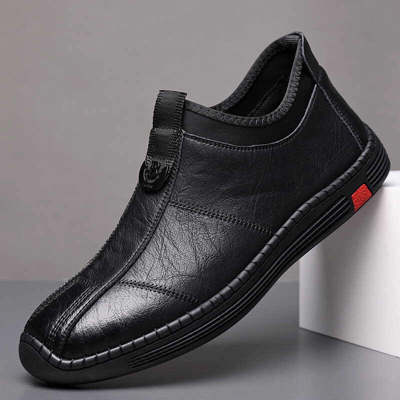 Мужские туфли EGCHI Men's Casual Shoes Men Mid-Top — фото 2