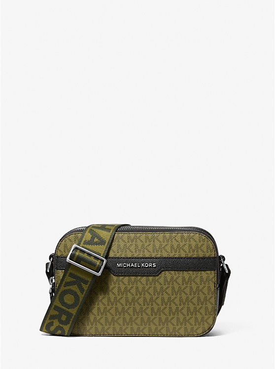 

Сумка Hudson через плечо для камеры с фирменным логотипом Michael Kors, зеленый