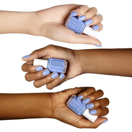 Лак для ногтей Original 219 Bikini So Teeny Baby Blue Shimmer 13,5 мл, Essie — фото 3