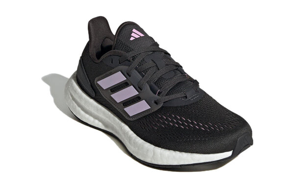 Кроссовки (GS) adidas Pureboost 22 Running Boost Primeknit 'Carbon Bliss Lilac', цвет carbon / bliss lilac / cloud white — фото 3