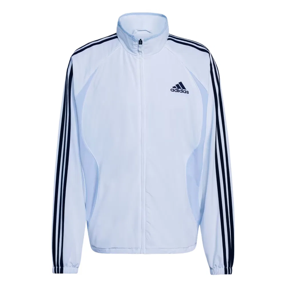 Куртка мужская с воротником-стойкой белая Adidas