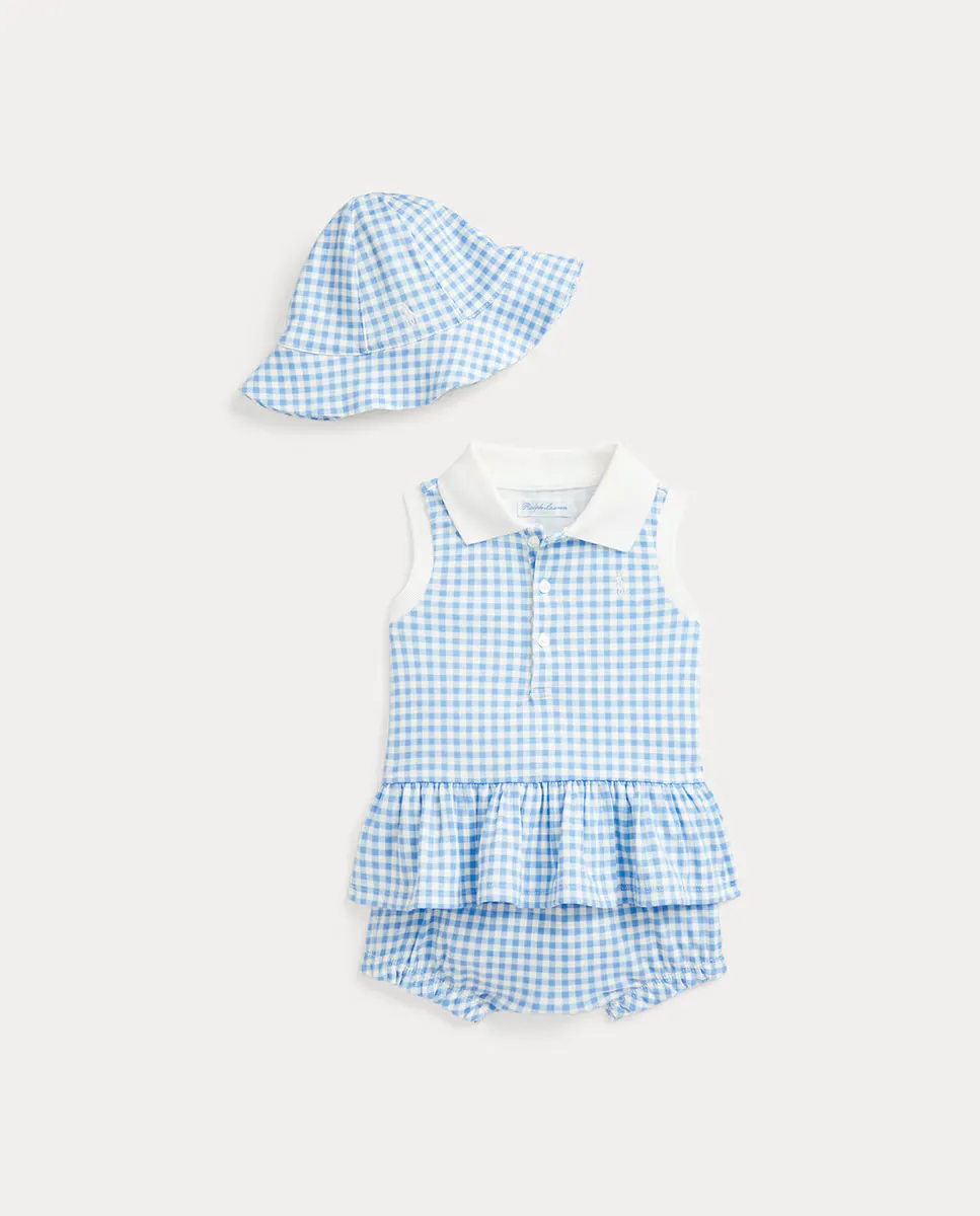 

Подарочная коробка для девочки Vichy из 3 предметов Polo Ralph Lauren, светло-голубой