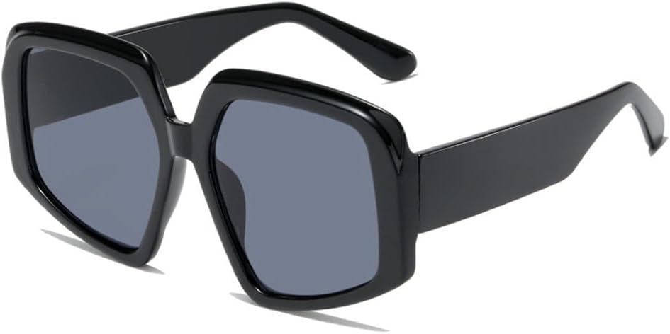 

Необычные солнцезащитные очки большого размера для женщин и мужчин, солнцезащитные очки в стиле панк с защитой от УФ-излучения UV400, градиентные солнцезащитные очки для женщин generic, C1 Black