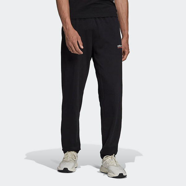 Спортивные штаны Men's adidas originals Solid Color Loose Sports Pants/Trousers/Joggers Black, мультиколор — фото 2