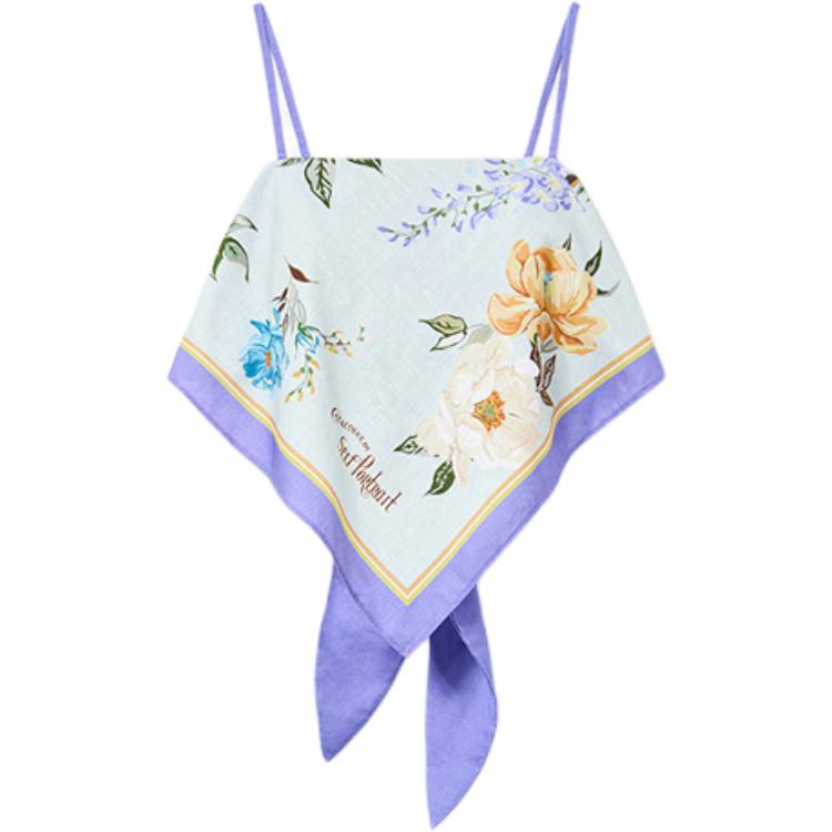 

Self-portrait Женский топ Self portrait светло-голубой