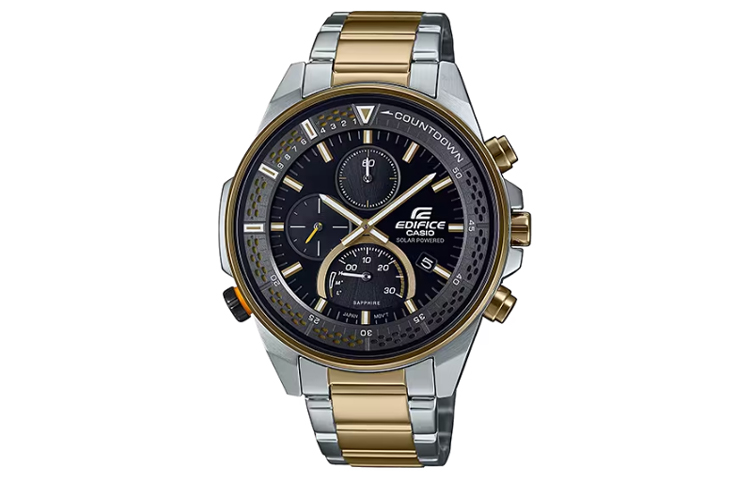 

CASIO Часы Men EDIFICE Black Watch EFS-S590SG-1AV, Black Dial
