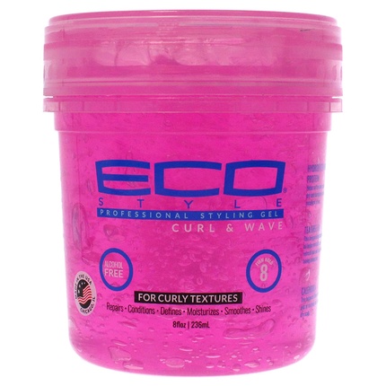

Гель для укладки волос Eco Styler Pink Curl & Wave, 8 жидких унций Ecoco