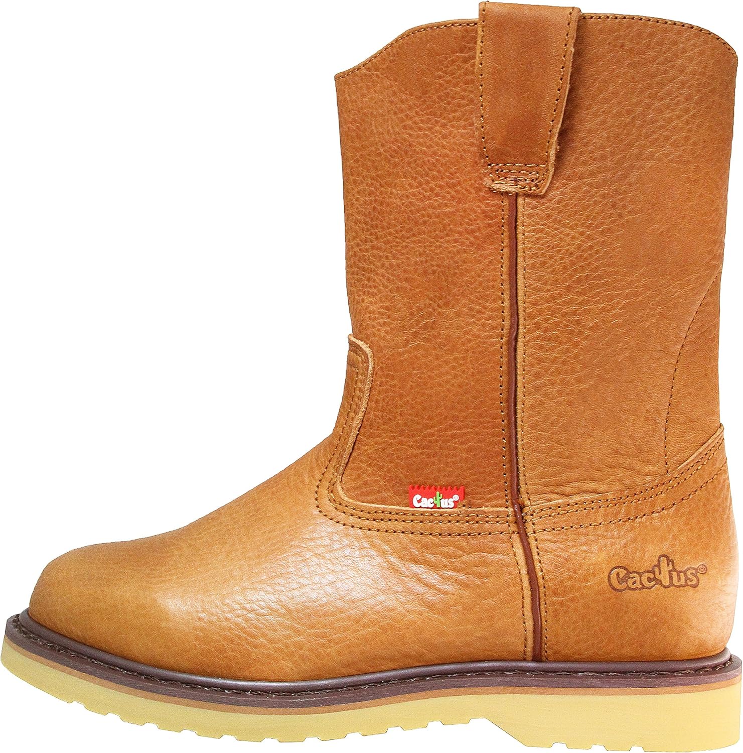 Мужские вельветовые ботинки Cactus 10 1022 из кожи с масляной обработкой Cactus Work Boots, светло-коричневый — фото 2