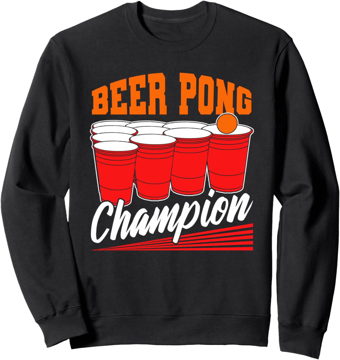 

Мужская толстовка с дизайном для вечеринки в стиле бир-понга Beer Pong Designs For Drinking Games Party, черный