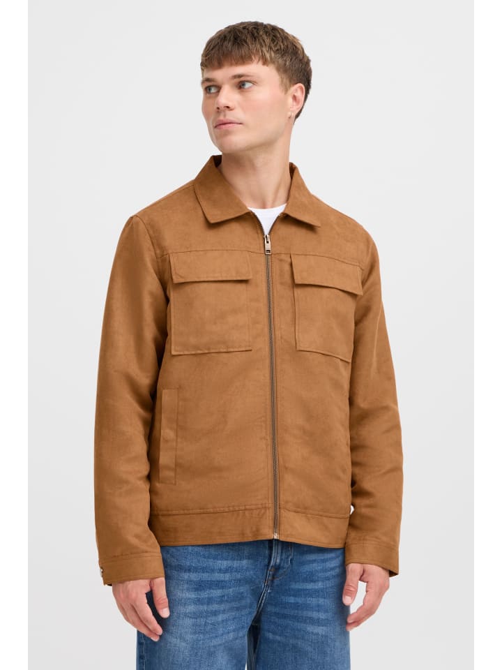 

Джинсовая куртка !SOLID Lederjacke SDVAMOS 21301238ME modische Jacke in, Коричневый, Джинсовая куртка !SOLID Lederjacke SDVAMOS 21301238ME modische Jacke in