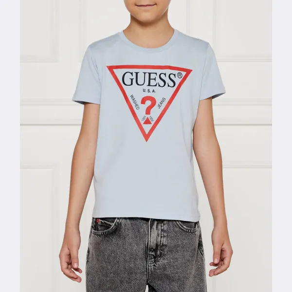 

Футболка стандартного кроя Guess, синий