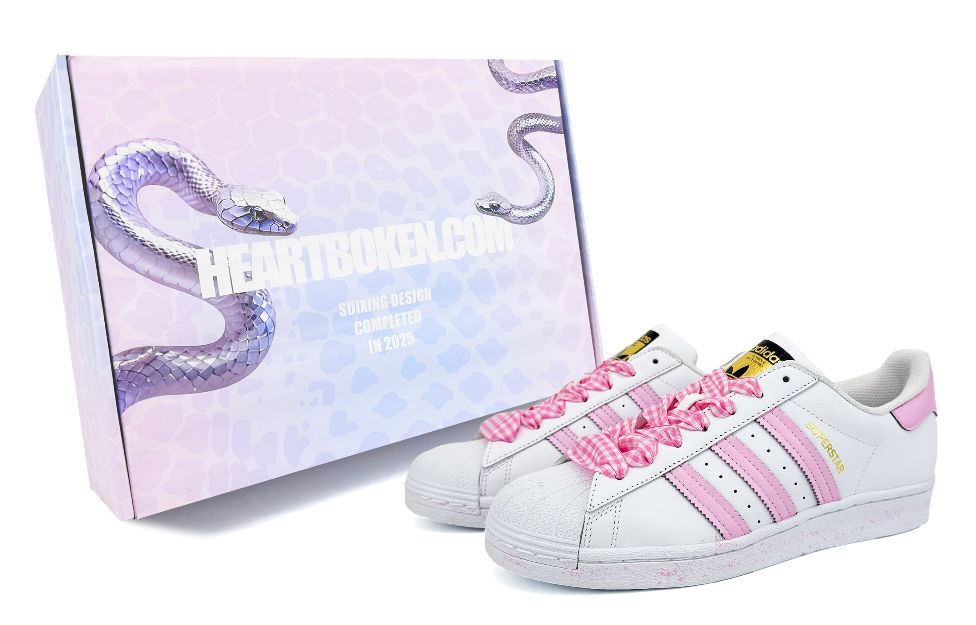 

Детские кроссовки для скейтбординга Superstar J для начальной школы Adidas Originals, белый