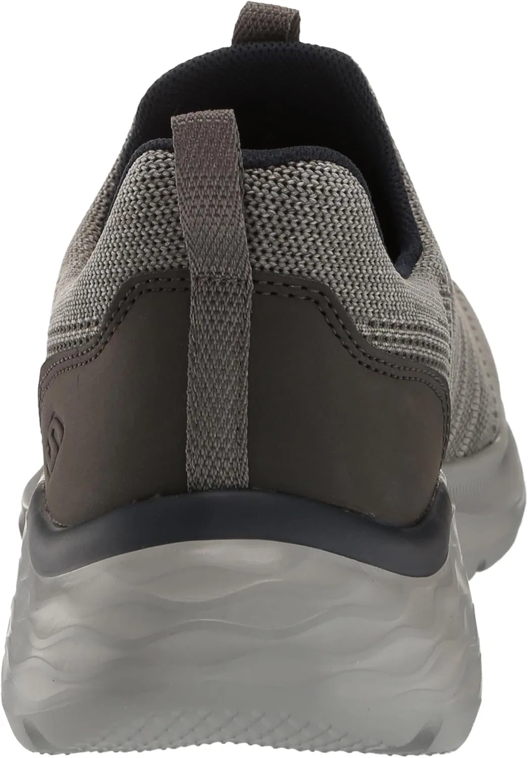 Мужские лоферы Skechers USA Garner-Crispin на шнуровке с эластичным шнурком, Gray — фото 3