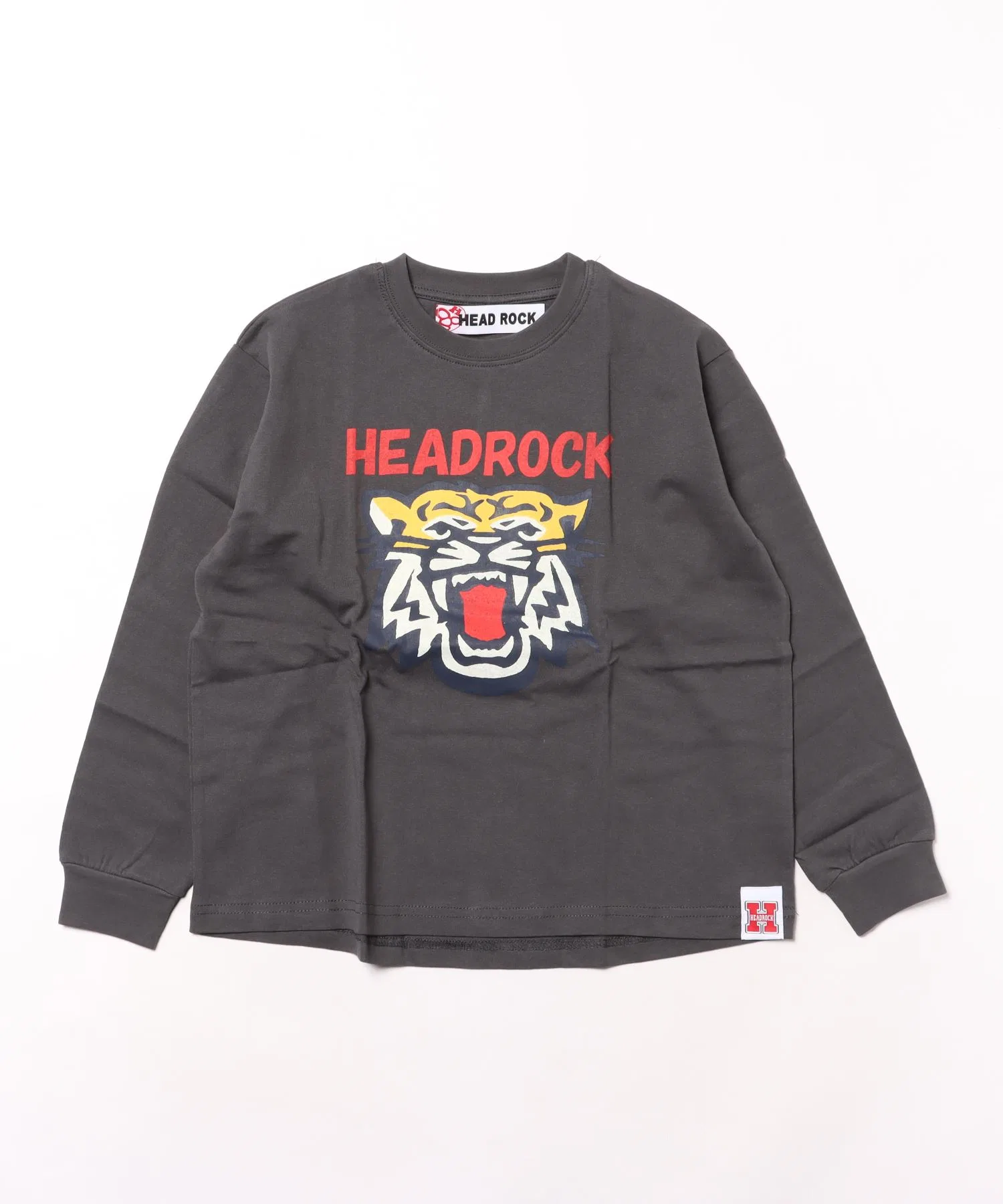 Детская футболка HEAD ROCK оверсайз с принтом, чёрный
