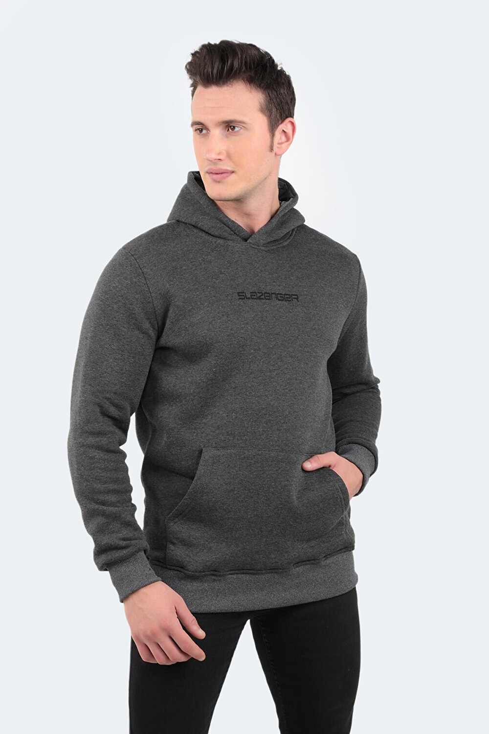 

Мужская толстовка BUSTER антрацит SLAZENGER