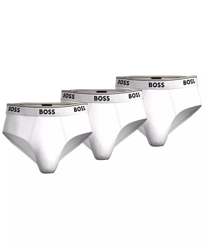 

Трусы мужские 3-уп Hugo Boss, белый
