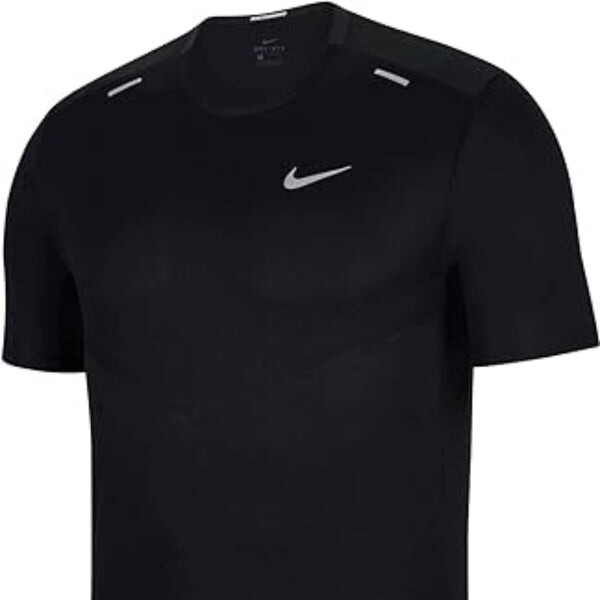 

Футболка dri fit rise 365 короткий рукав беговая футболка Nike, черный