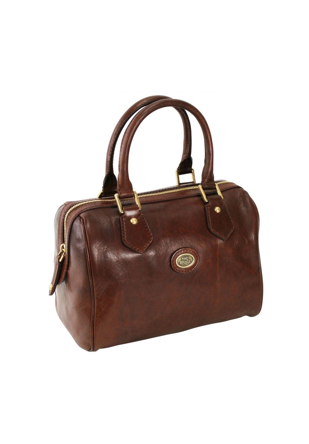 

Сумка Story Donna Barrel Bag кожаная 25 см THE BRIDGE, цвет Marrone