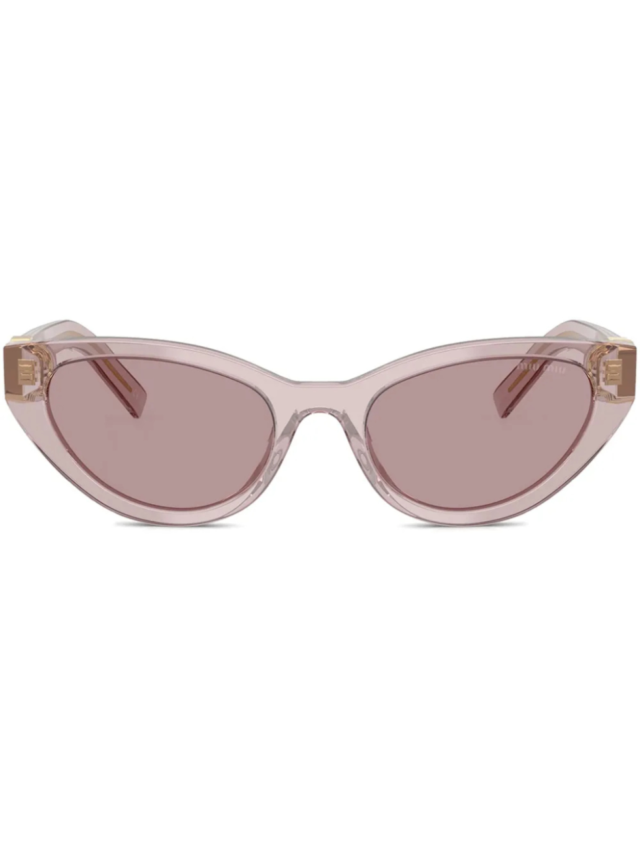 

Miu Miu Eyewear солнцезащитные очки в оправе 'кошачий глаз', фиолетовый