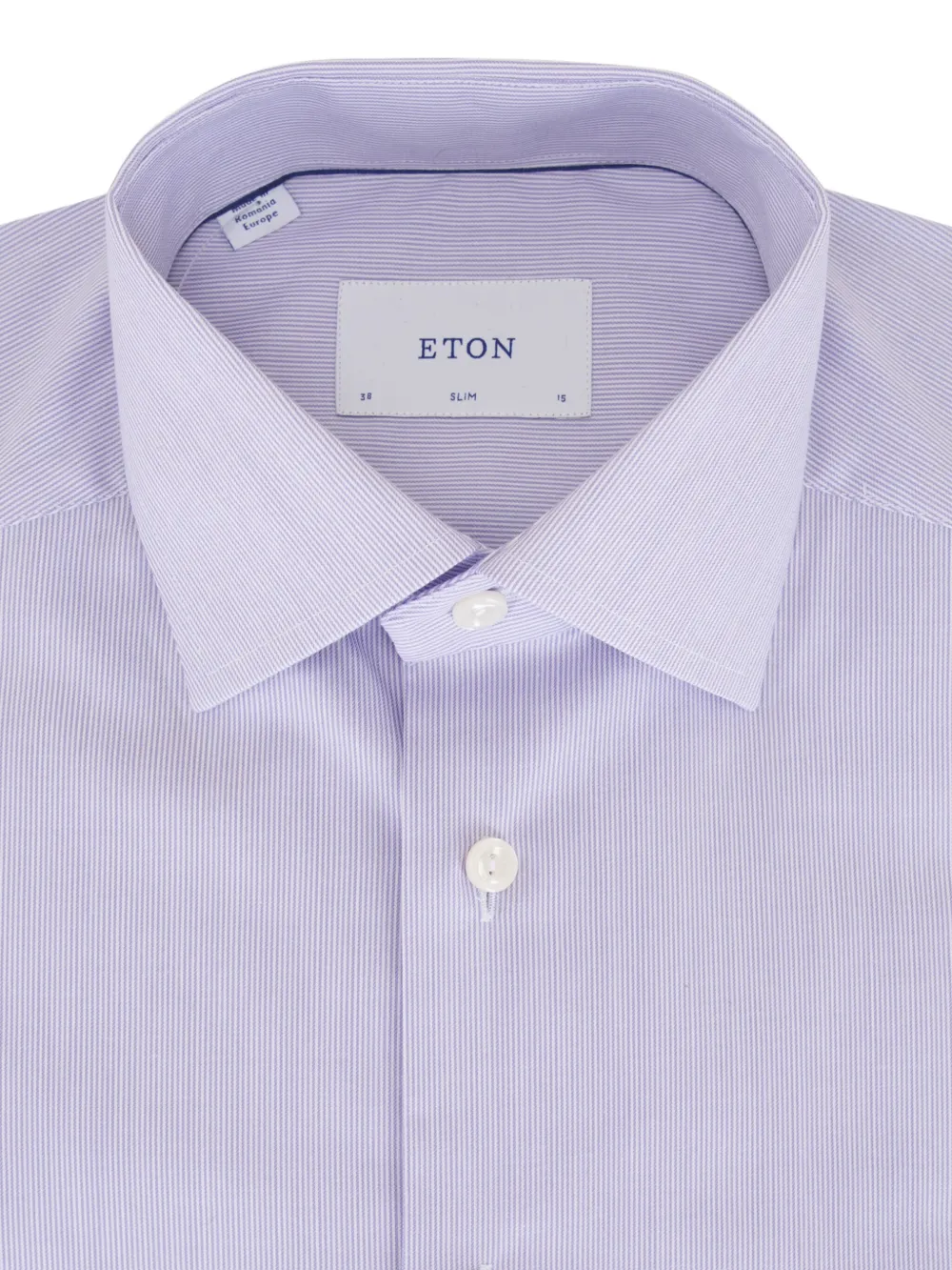 

Полосатая рубашка на пуговицах Eton, фиолетовый