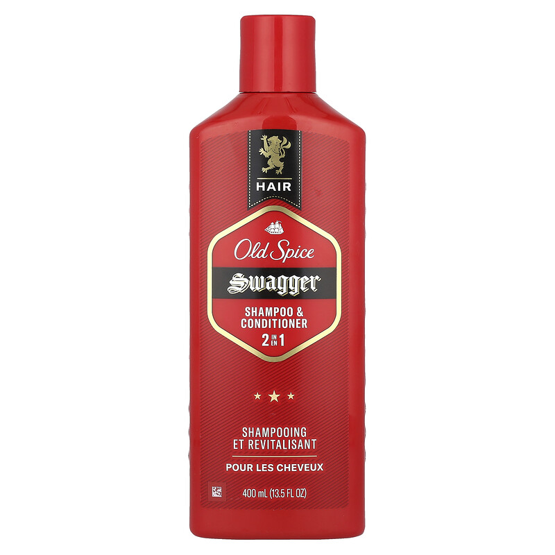 

Old Spice, Шампунь и кондиционер 2 в 1, Swagger, 400 мл (13,5 жидк. Унции)