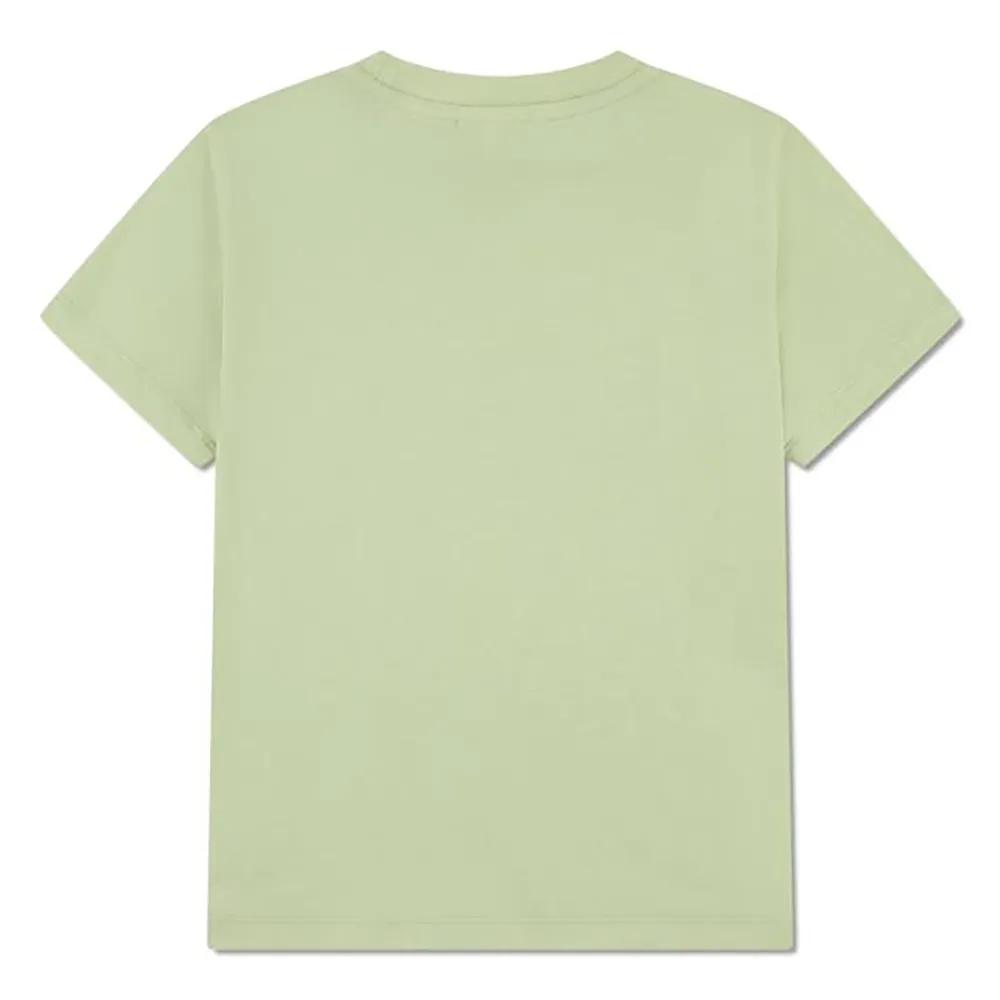 Детская футболка Lacoste 947583 с коротким рукавом Lacoste kids, зеленый — фото 2