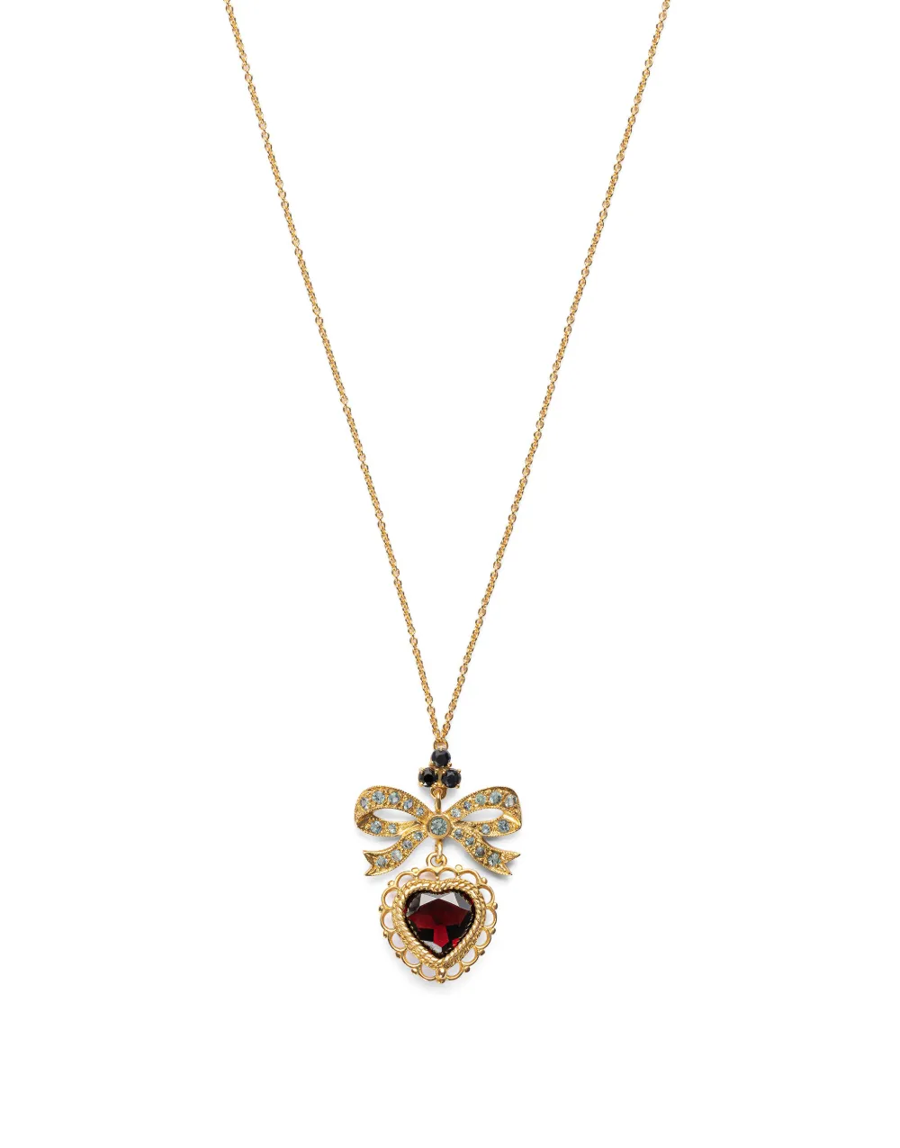 

Серьги-подвески Saint из желтого золота DOLCE & GABBANA, золотой