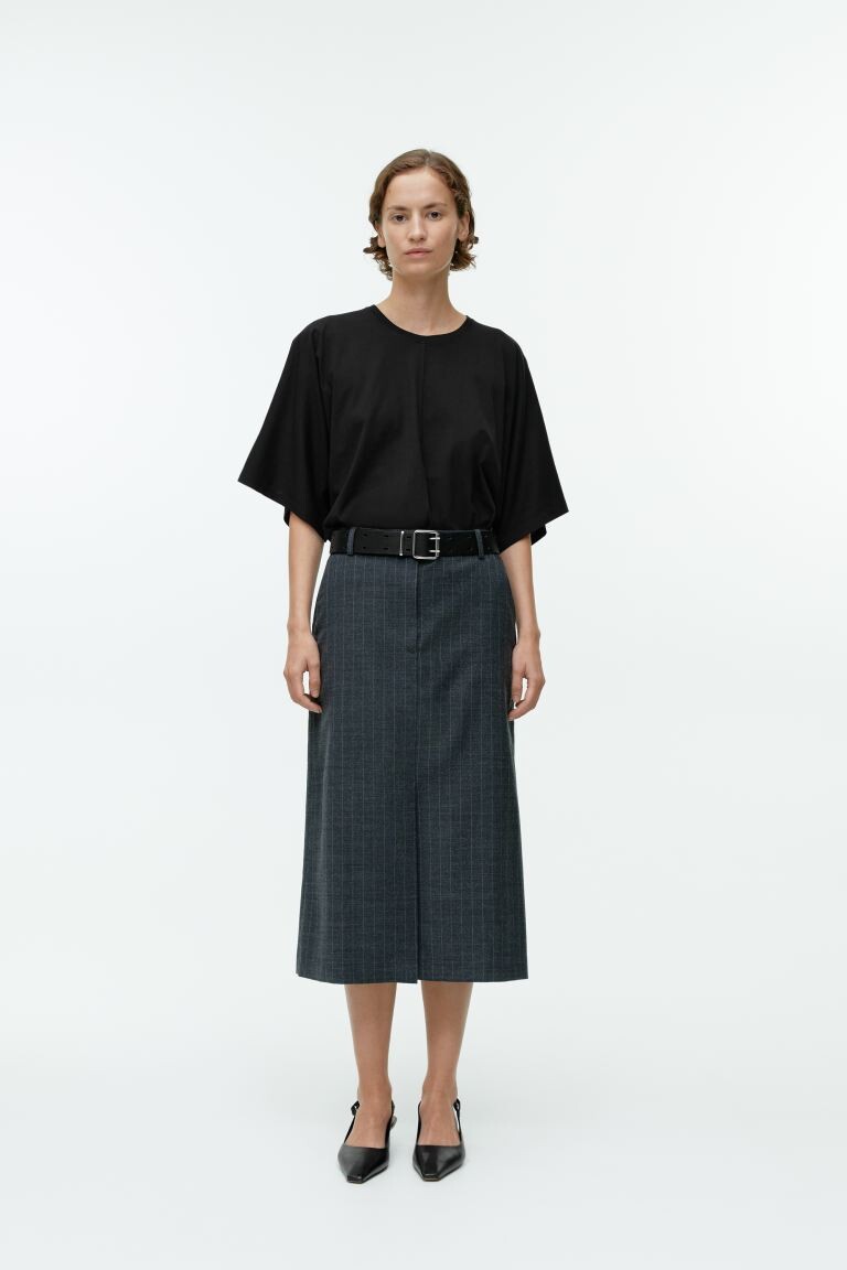 

Свободная футболка H&M, черный